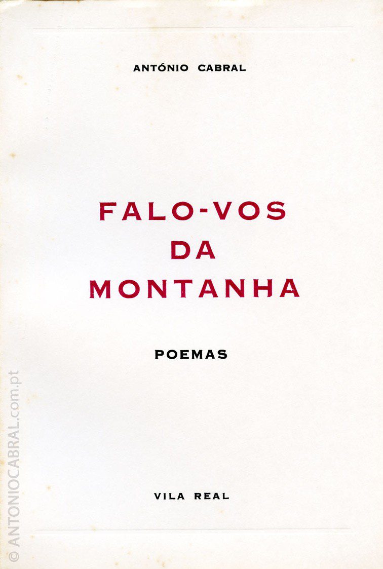 Falo-vos da montanha