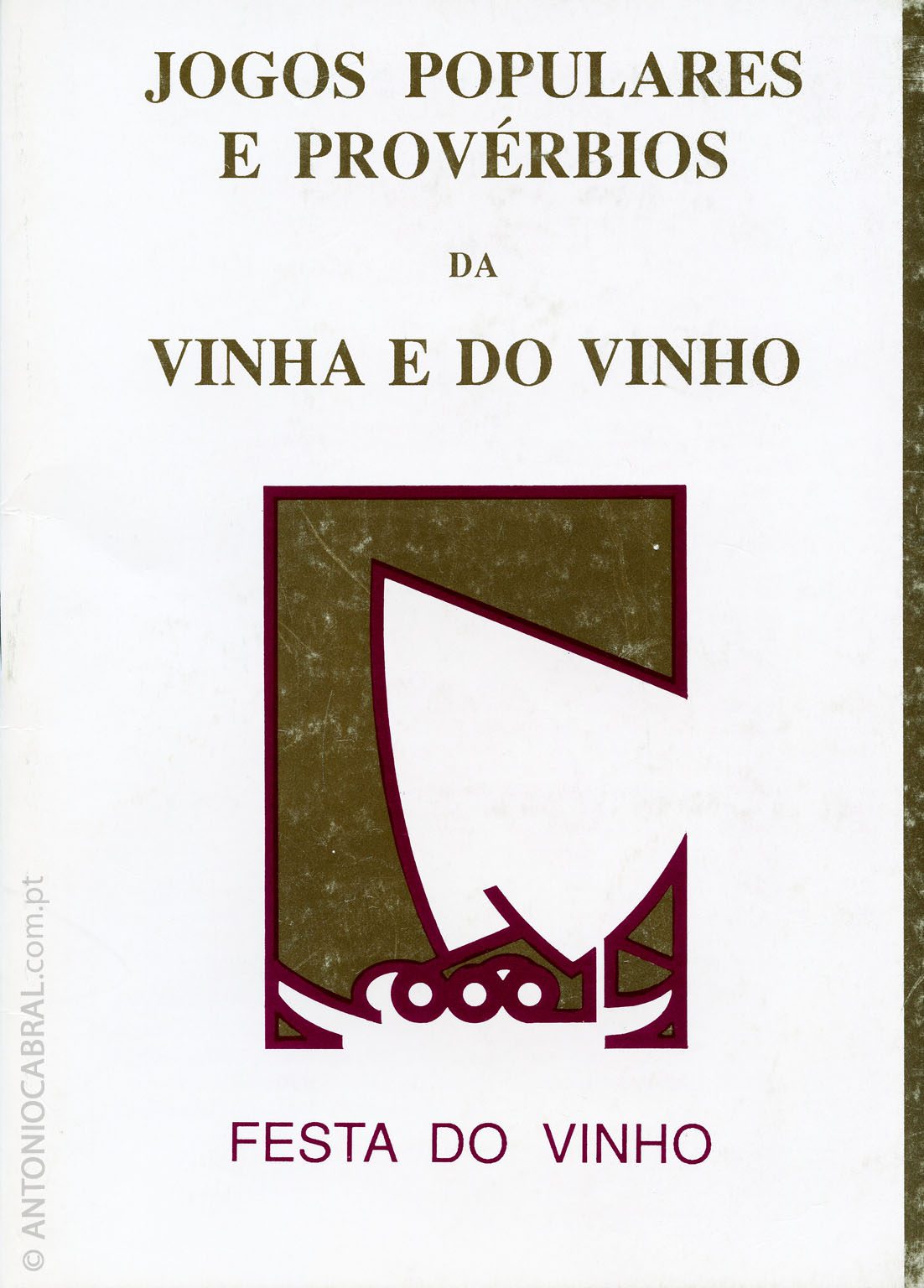 Jogos populares e provérbios da vinha e do vinho