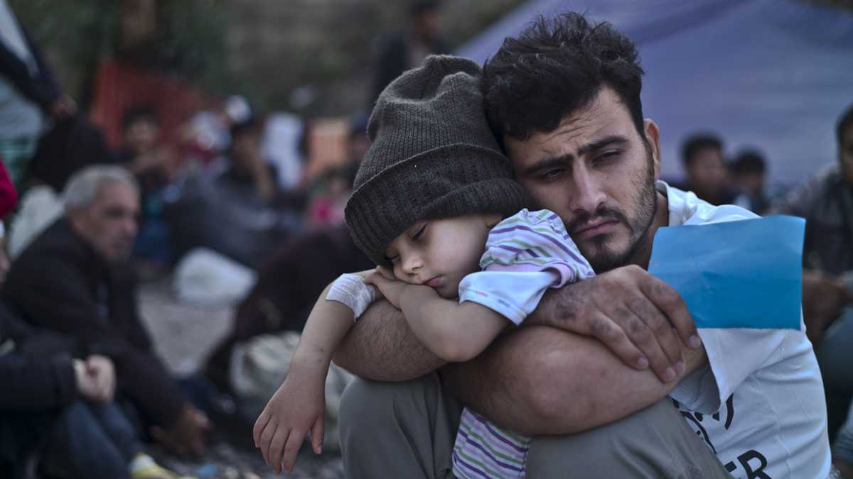 Refugiado sírio por Muhammed Muheisen, AP