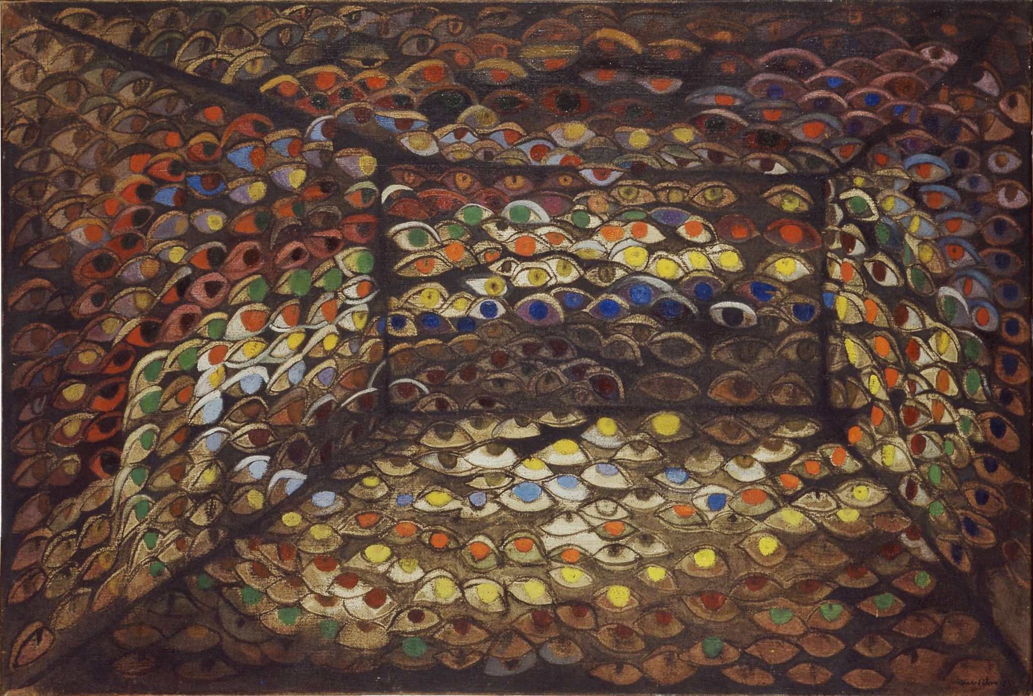 La Scala (Les yeux), Vieira da Silva (1937)