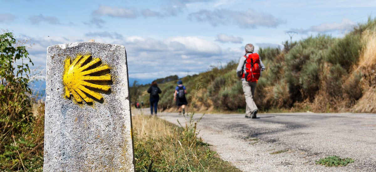 Peregrinos no Caminho de Santiago