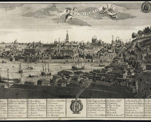 A cidade do Porto em 1789 (Fonte: BNP)